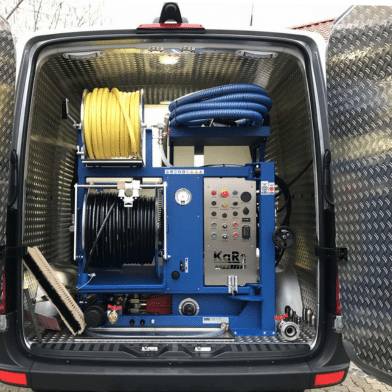 Firmenfahrzeug Sanrotech24 Spülwagen