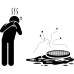 Vollgelaufener Kanal